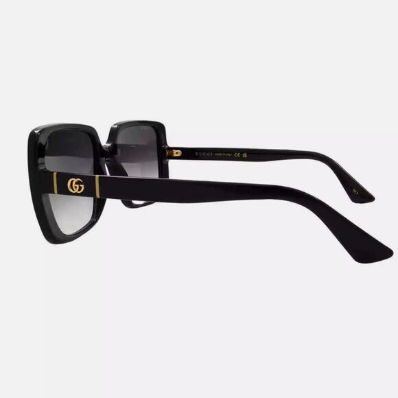 NEW Gucci Grey Gradient Square Ladies Sunglasses main image 4